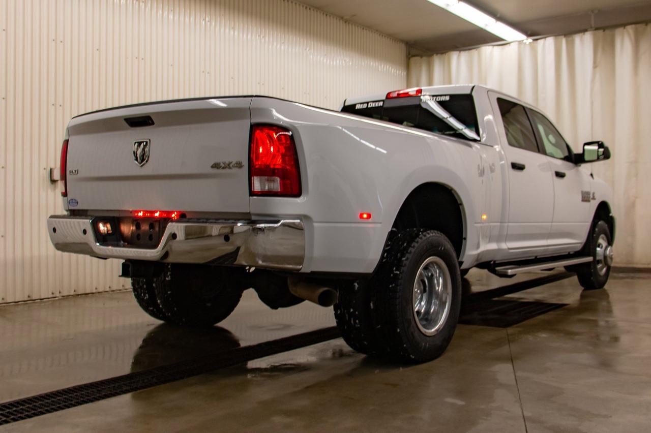 2016 Ram 3500 4x4 Crew Cab SLT Diesel Dually Red Deer AB