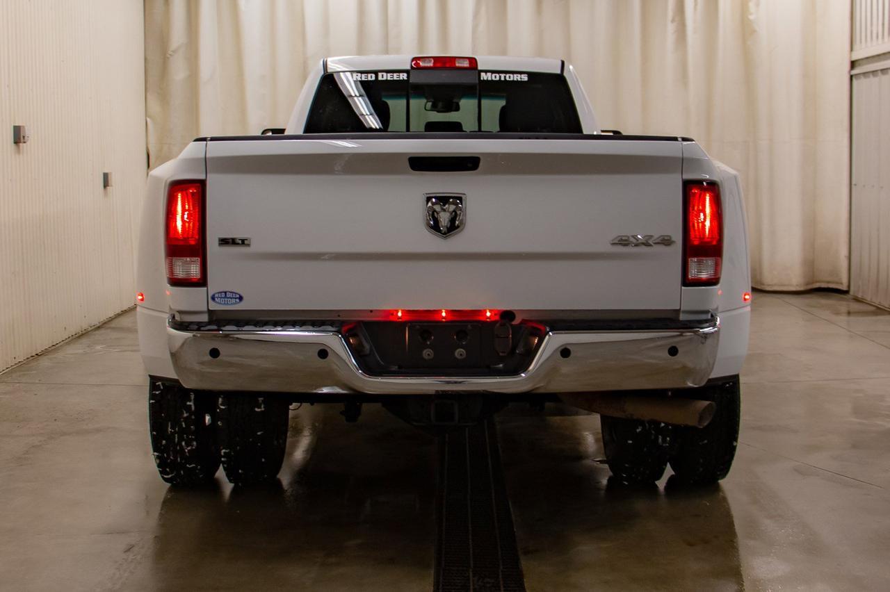 2016 Ram 3500 4x4 Crew Cab SLT Diesel Dually Red Deer AB