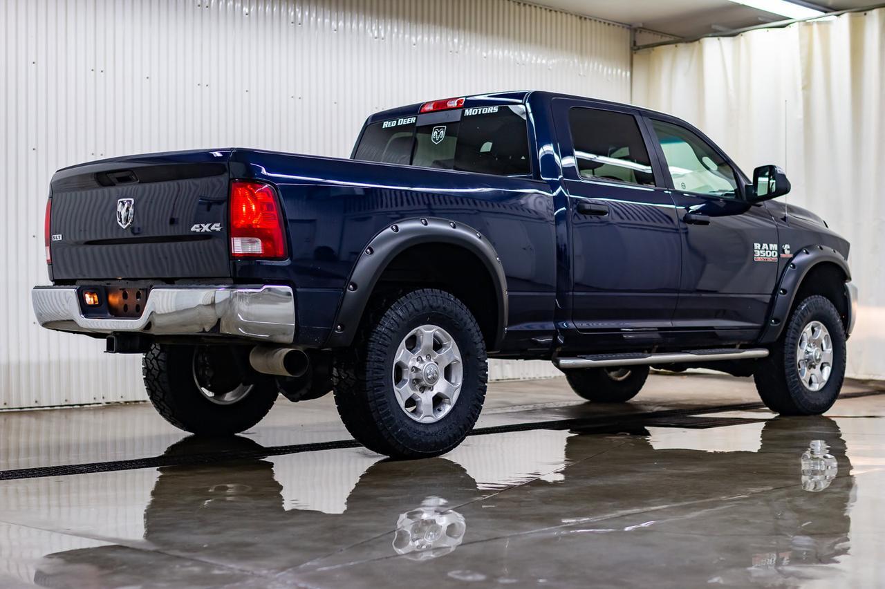 2016 Ram 3500 4x4 Crew Cab SLT Diesel Level Kit Red Deer AB