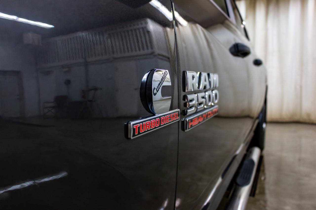 2016 Ram 3500 4x4 Crew Cab SLT Longbox Diesel AISIN Leather Red Deer AB