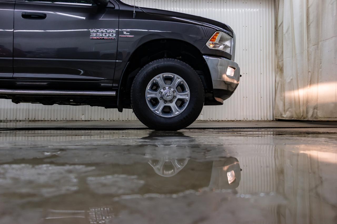 2016 Ram 3500 4x4 Crew Cab SLT Longbox Diesel AISIN Leather Red Deer AB