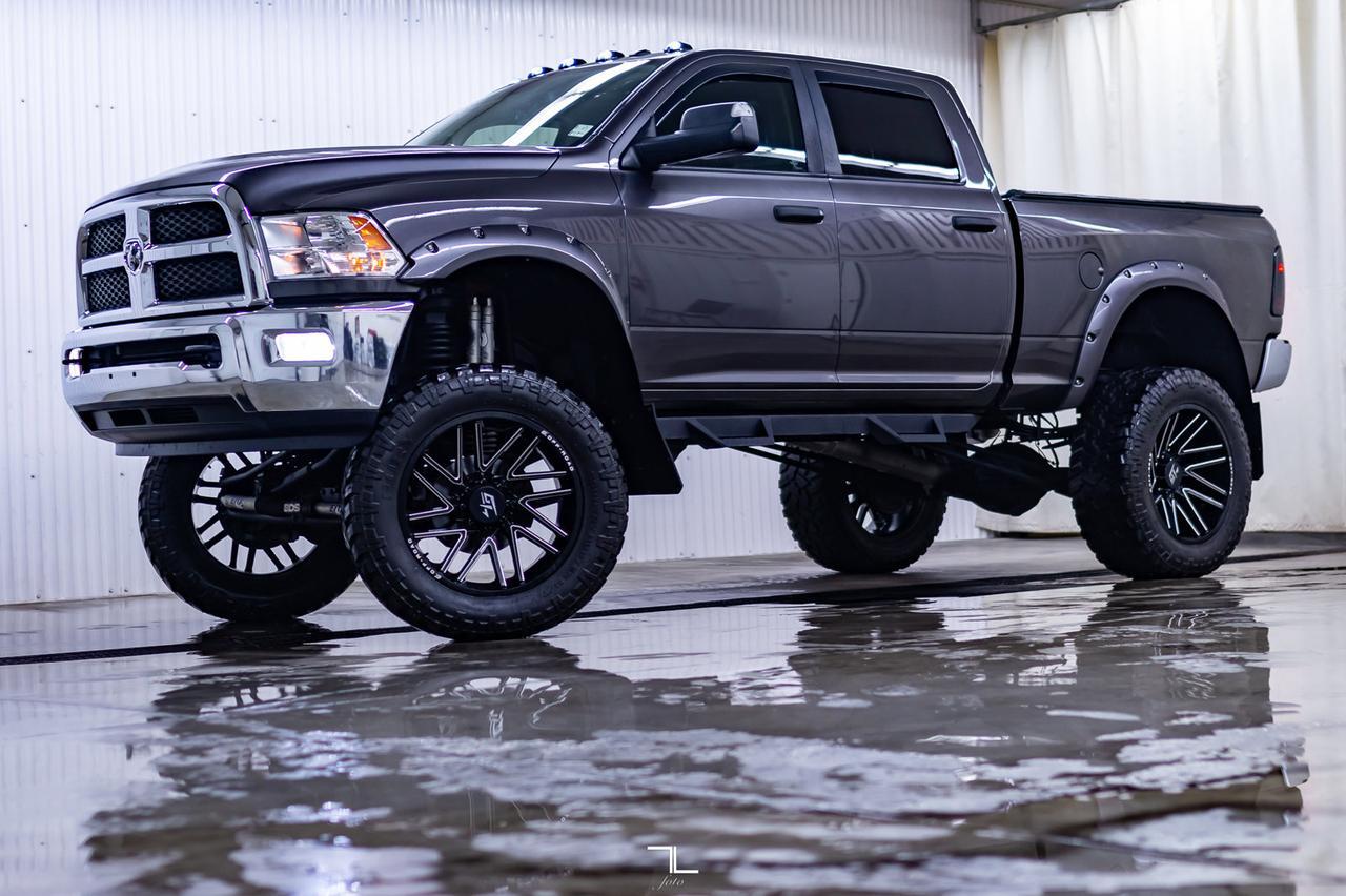 2016 Ram 3500 4x4 Crew Cab SLT Megatron Diesel 8" Lift Red Deer AB