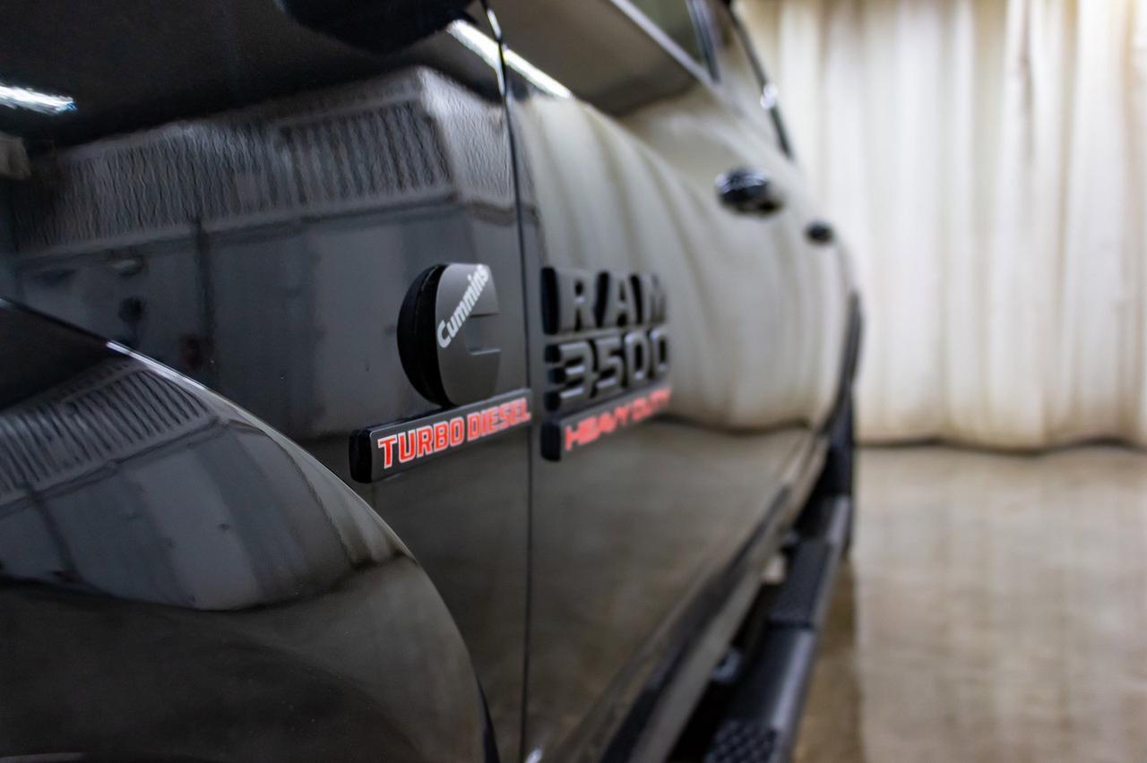 2016 Ram 3500 4x4 Mega Cab Laramie Diesel Leather Roof Nav DVD Red Deer AB