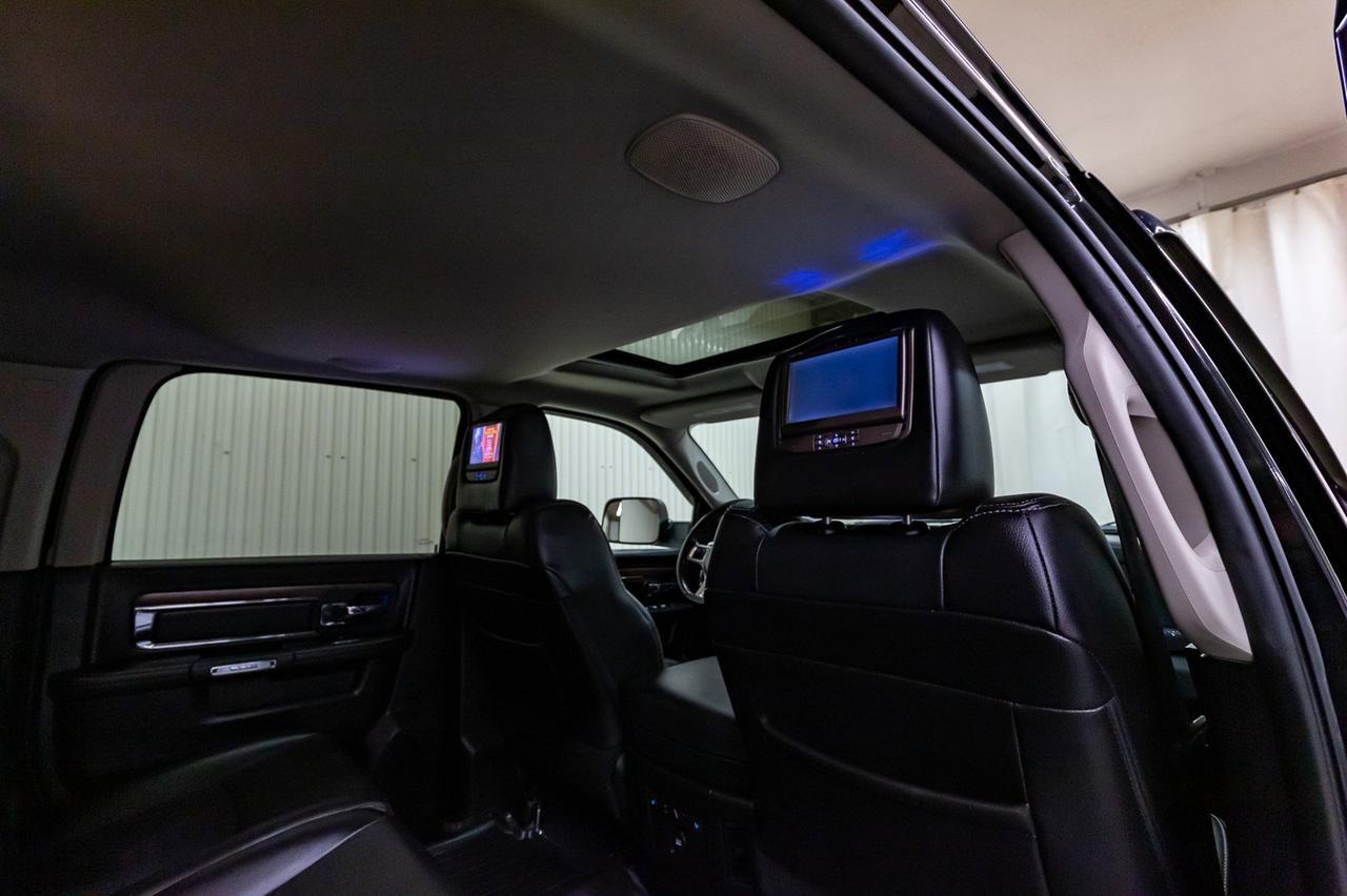 2016 Ram 3500 4x4 Mega Cab Laramie Diesel Leather Roof Nav DVD Red Deer AB