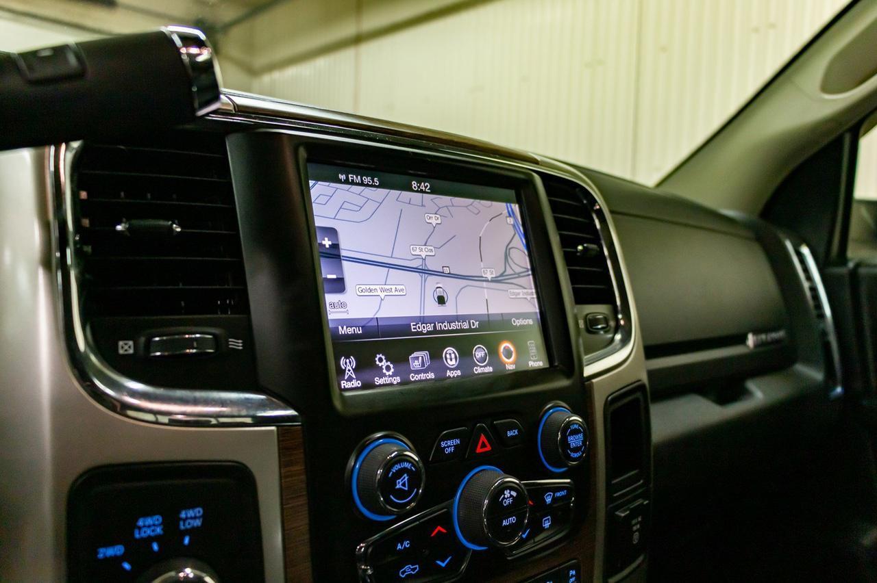 2016 Ram 3500 4x4 Mega Cab Laramie Diesel Leather Roof Nav DVD Red Deer AB