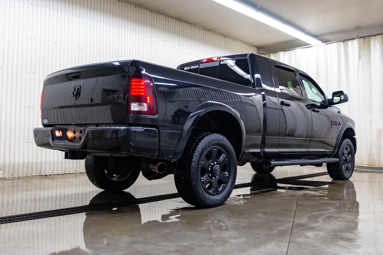 2016 Ram 3500 4x4 Mega Cab Laramie Diesel Leather Roof Nav DVD Red Deer AB