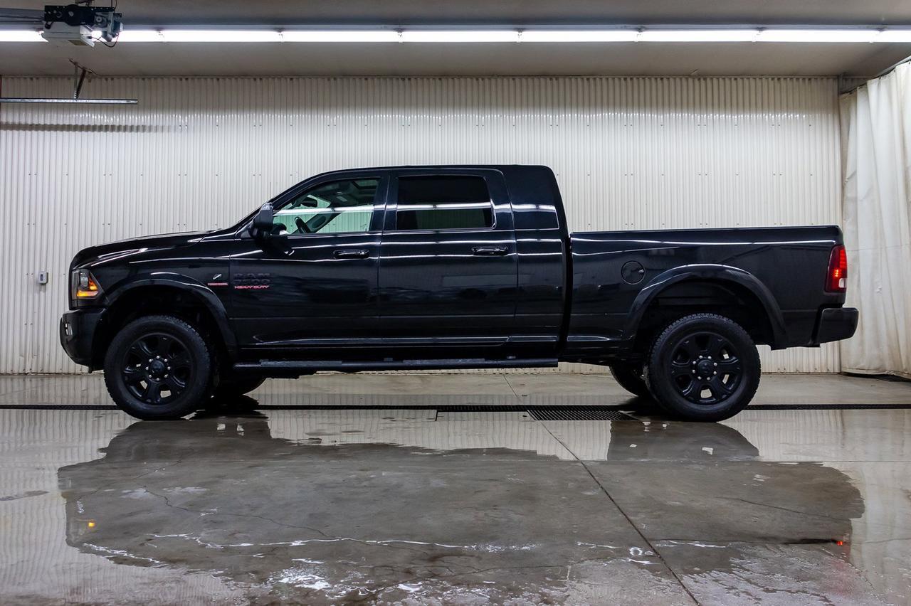2016 Ram 3500 4x4 Mega Cab Laramie Diesel Leather Roof Nav DVD Red Deer AB