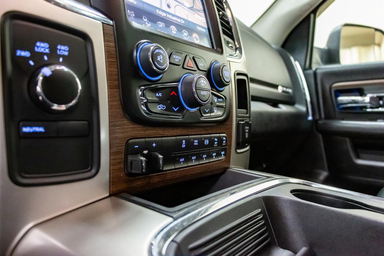 2016 Ram 3500 4x4 Mega Cab Laramie Diesel Leather Roof Nav DVD Red Deer AB