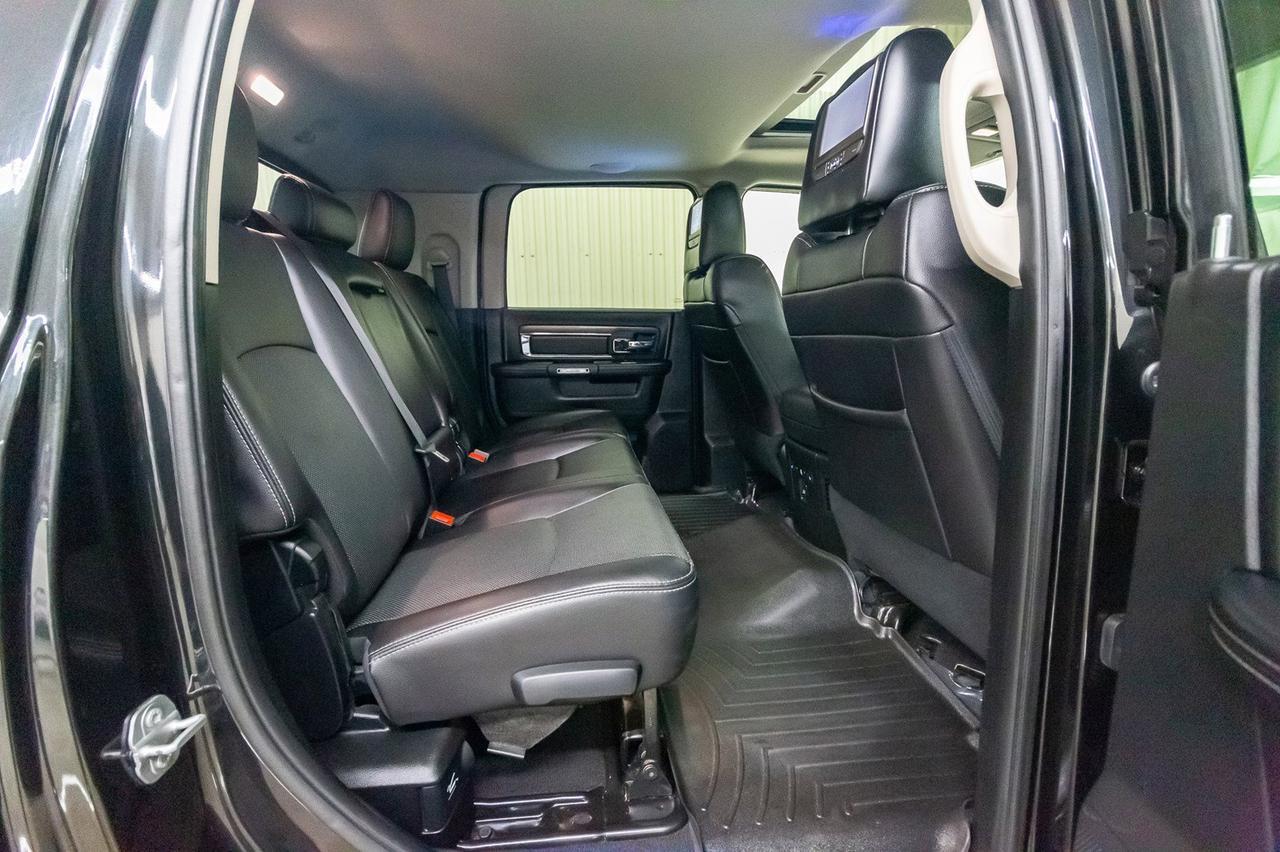 2016 Ram 3500 4x4 Mega Cab Laramie Diesel Leather Roof Nav DVD Red Deer AB