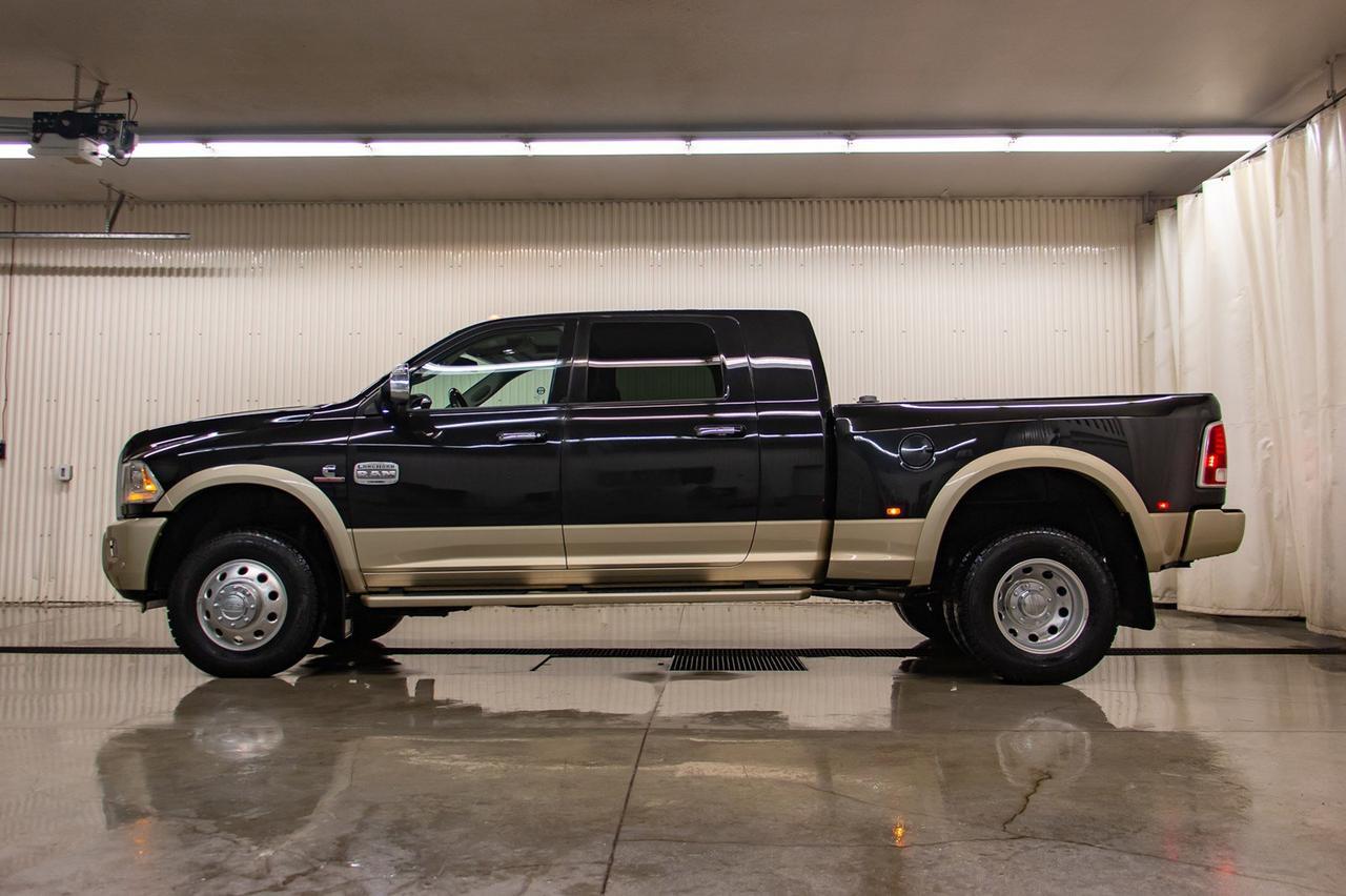 2016 Ram 3500 4x4 Mega Cab Longhorn Diesel Dually Red Deer AB