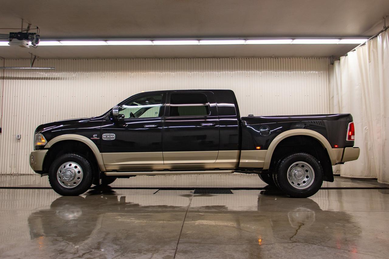 2016 Ram 3500 4x4 Mega Cab Longhorn Diesel Dually Red Deer AB