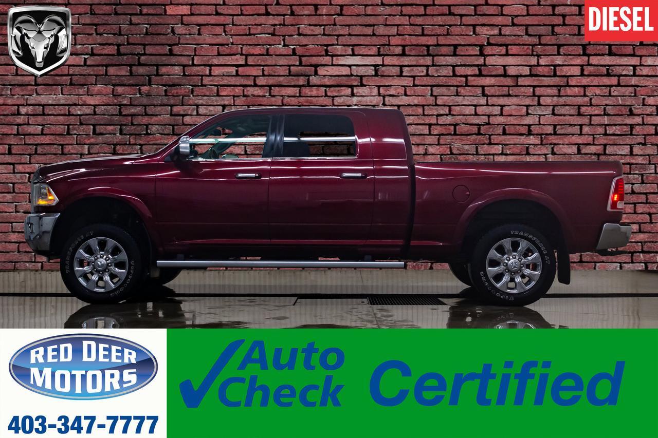 2016 Ram 3500 4x4 Mega Cab Longhorn Diesel Leather Roof Nav