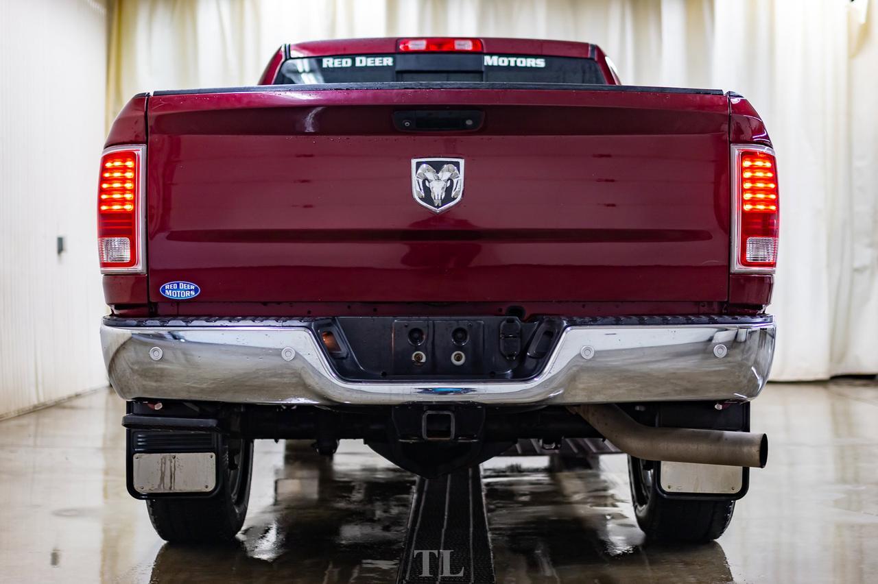 2016 Ram 3500 4x4 Mega Cab Longhorn Diesel Leather Roof Nav Red Deer AB