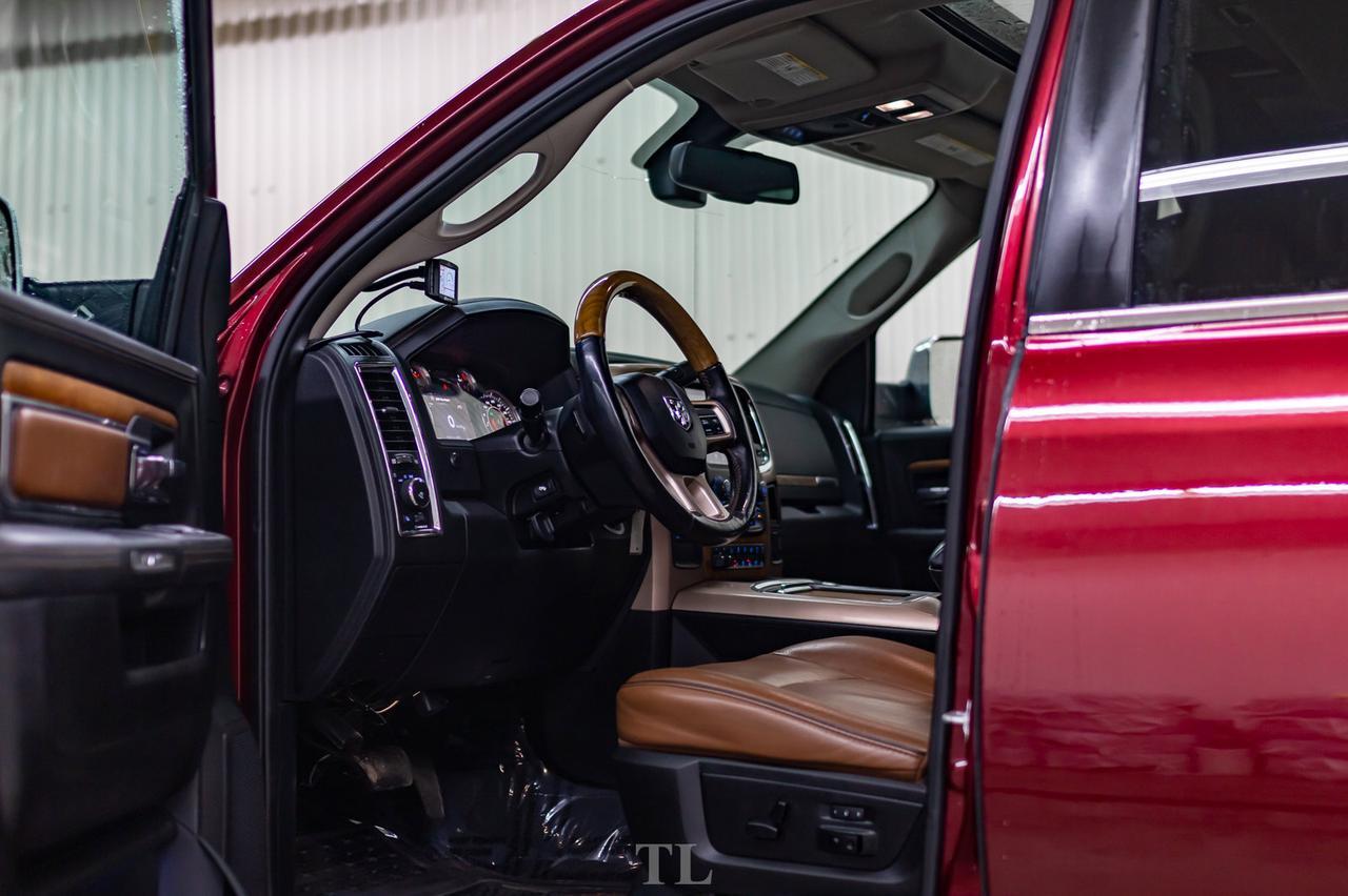 2016 Ram 3500 4x4 Mega Cab Longhorn Diesel Leather Roof Nav Red Deer AB
