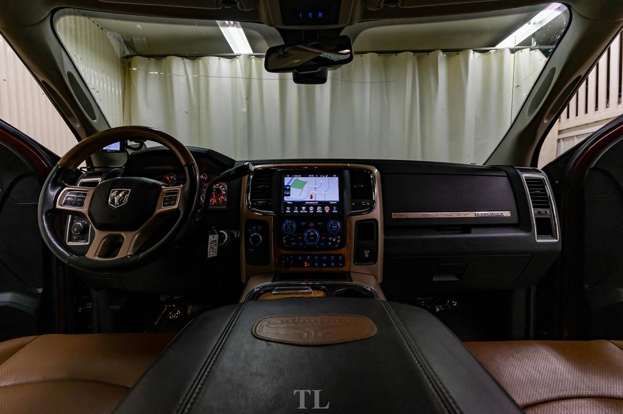 2016 Ram 3500 4x4 Mega Cab Longhorn Diesel Leather Roof Nav Red Deer AB