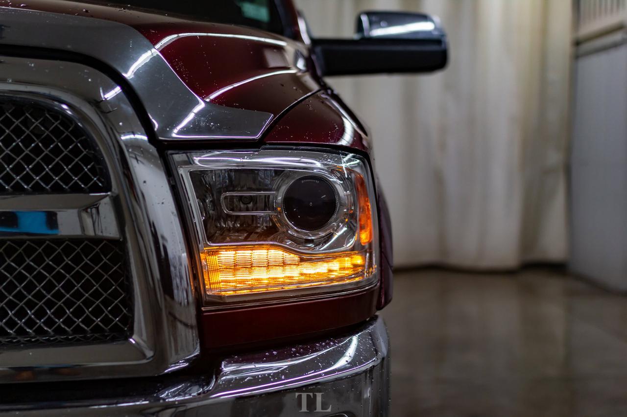 2016 Ram 3500 4x4 Mega Cab Longhorn Diesel Leather Roof Nav Red Deer AB