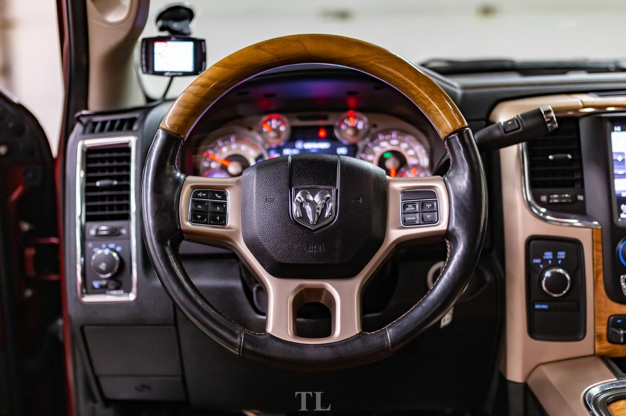 2016 Ram 3500 4x4 Mega Cab Longhorn Diesel Leather Roof Nav Red Deer AB