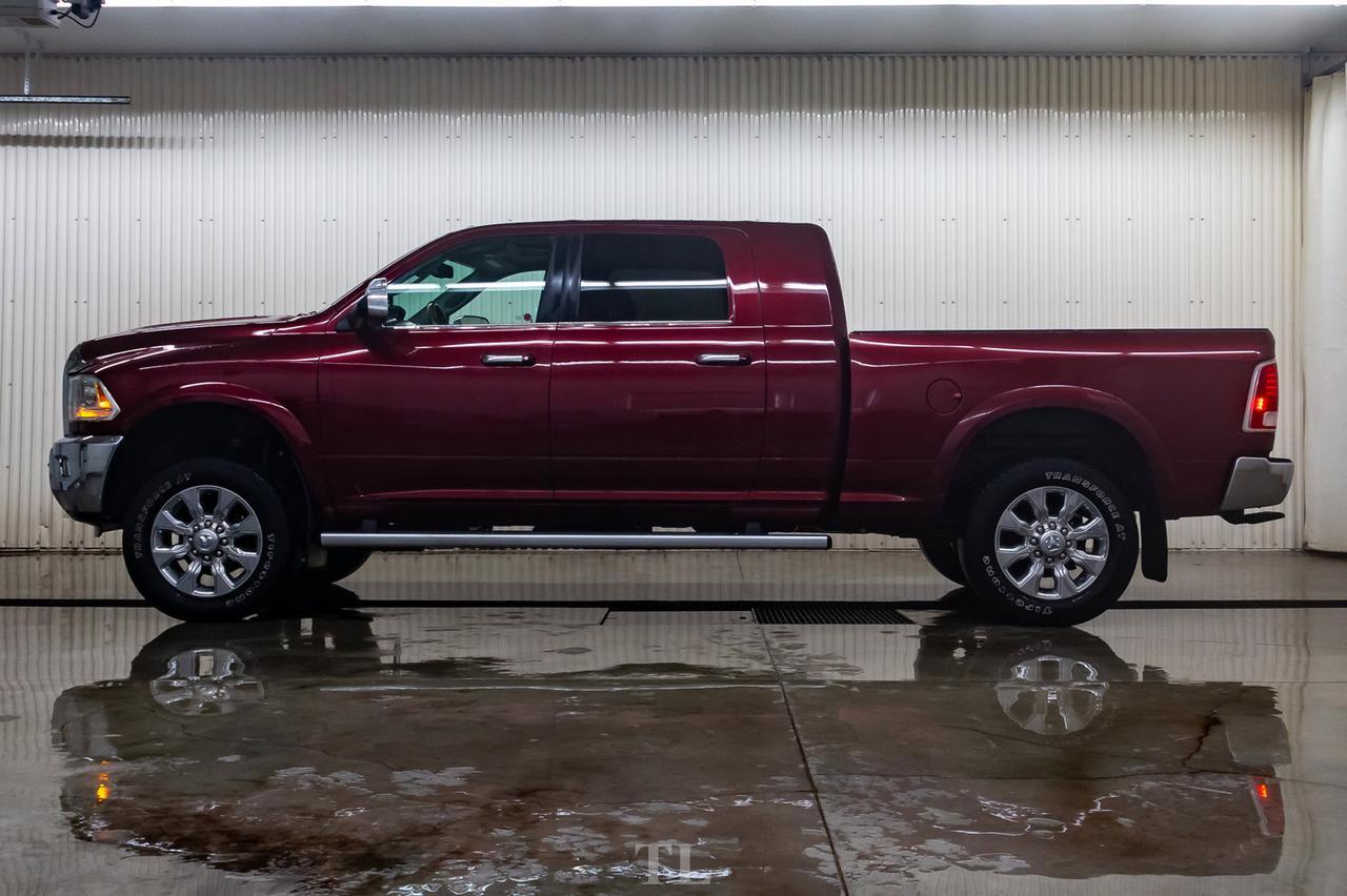 2016 Ram 3500 4x4 Mega Cab Longhorn Diesel Leather Roof Nav Red Deer AB