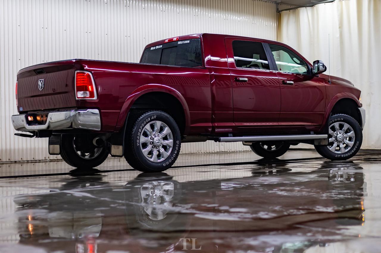 2016 Ram 3500 4x4 Mega Cab Longhorn Diesel Leather Roof Nav Red Deer AB
