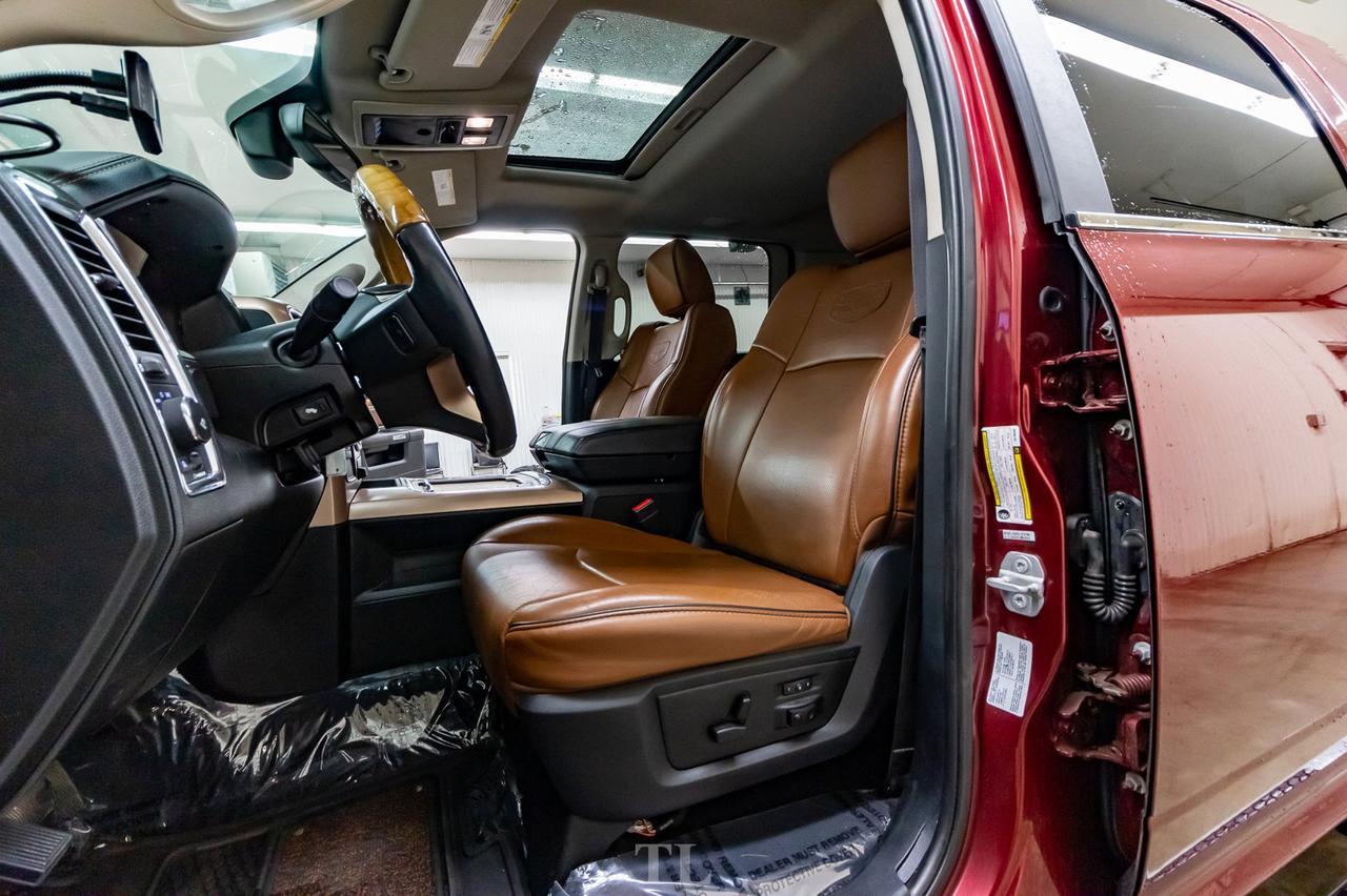 2016 Ram 3500 4x4 Mega Cab Longhorn Diesel Leather Roof Nav Red Deer AB