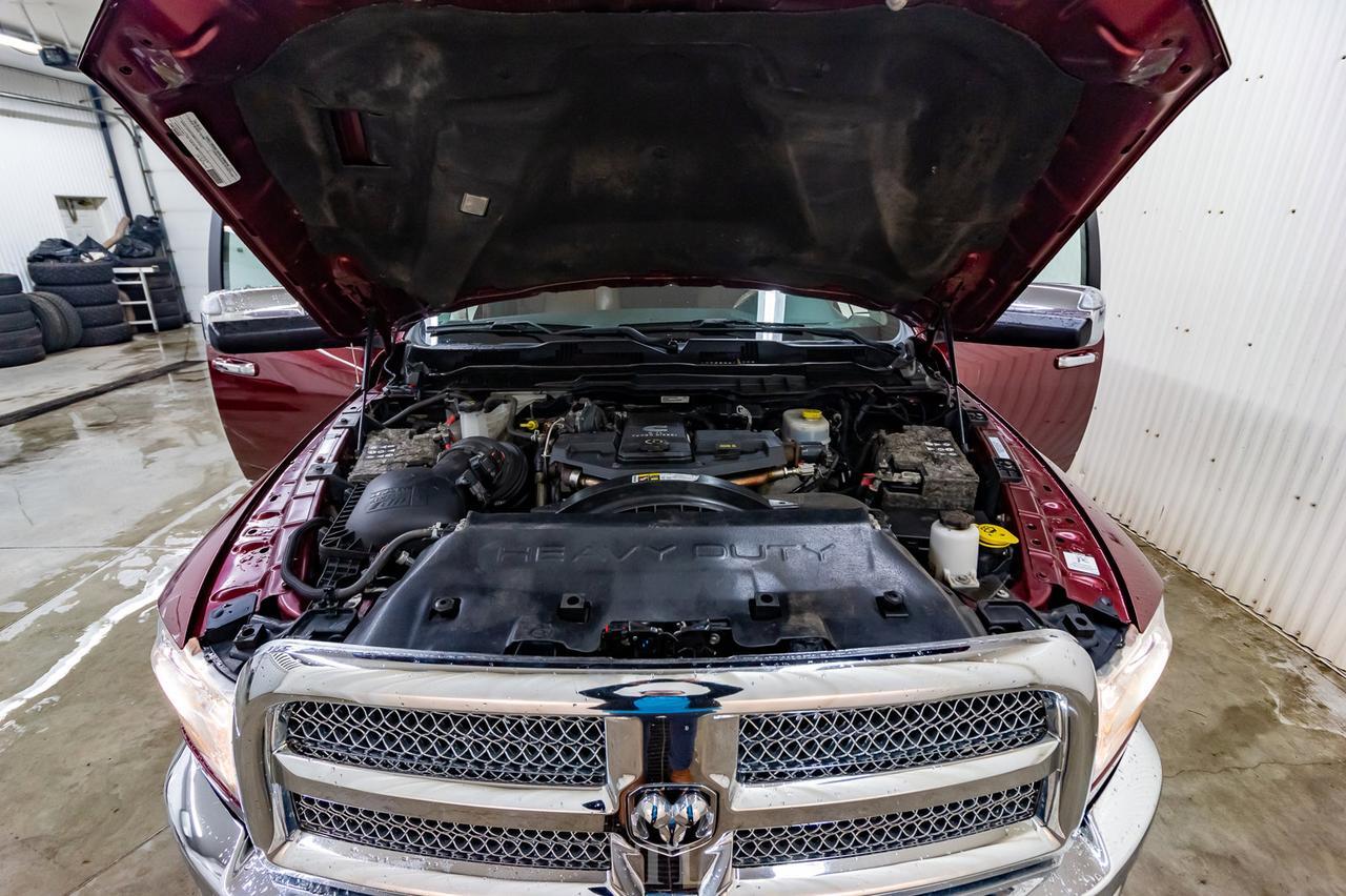 2016 Ram 3500 4x4 Mega Cab Longhorn Diesel Leather Roof Nav Red Deer AB