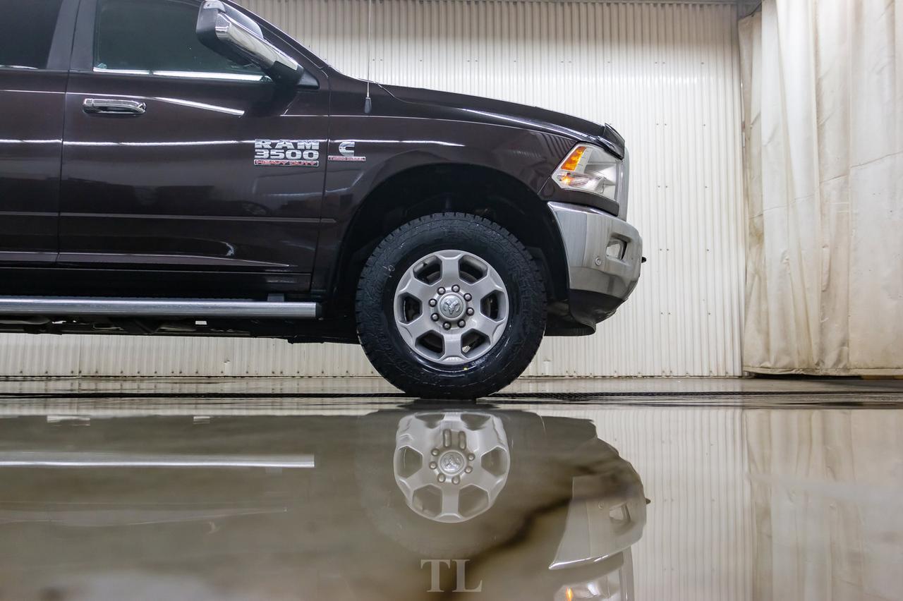 2016 Ram 3500 4x4 Mega Cab SLT Diesel AISIN Bcam Red Deer AB