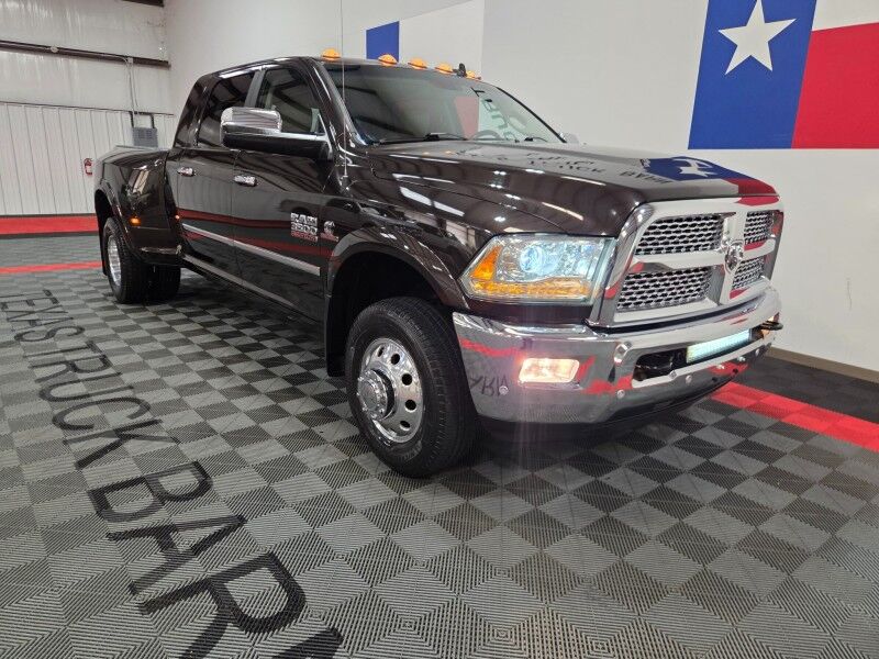 2016 Ram 3500 L:aramie 6.7L Diesel AISIN Transmission GPS Camera Michelin FREE WARRANTYTires Arlington TX
