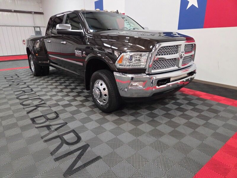 2016 Ram 3500 L:aramie 6.7L Diesel AISIN Transmission GPS Camera Michelin FREE WARRANTYTires Arlington TX