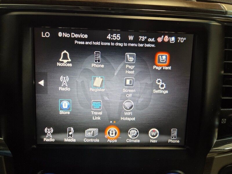 2016 Ram 3500 L:aramie 6.7L Diesel AISIN Transmission GPS Camera Michelin FREE WARRANTYTires Arlington TX