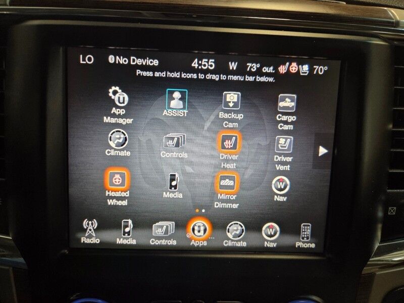 2016 Ram 3500 L:aramie 6.7L Diesel AISIN Transmission GPS Camera Michelin FREE WARRANTYTires Arlington TX