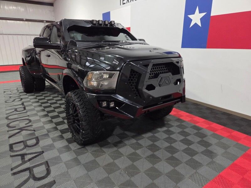 2016 Ram 3500 SLT Lifted Mega Cab Dually 6.7L Diesel Sound System 22in Wheels FREE WARRANTY Arlington TX