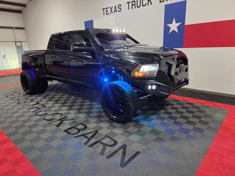 2016 Ram 3500 SLT Lifted Mega Cab Dually 6.7L Diesel Sound System 22in Wheels FREE WARRANTY Arlington TX