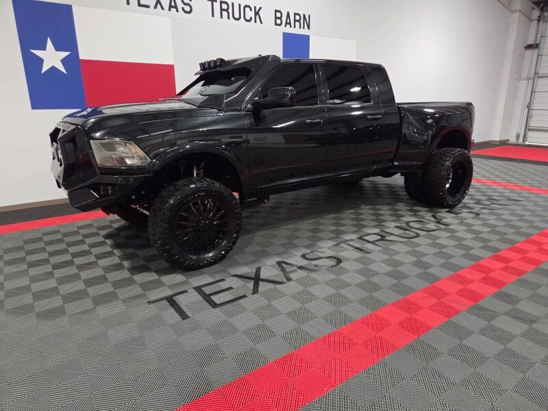 2016 Ram 3500 SLT Lifted Mega Cab Dually 6.7L Diesel Sound System 22in Wheels FREE WARRANTY Arlington TX