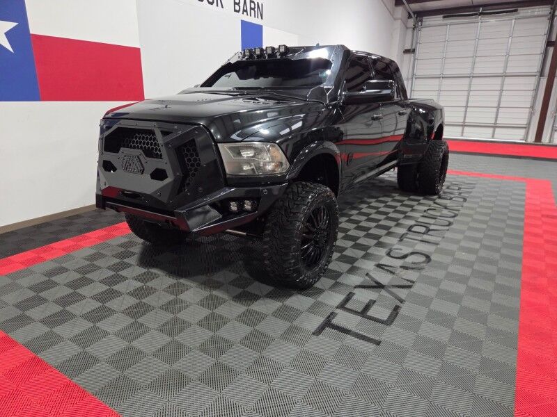 2016 Ram 3500 SLT Lifted Mega Cab Dually 6.7L Diesel Sound System 22in Wheels FREE WARRANTY Arlington TX