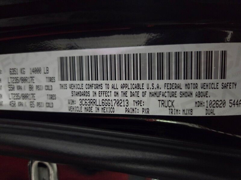 2016 Ram 3500 SLT Lifted Mega Cab Dually 6.7L Diesel Sound System 22in Wheels FREE WARRANTY Arlington TX