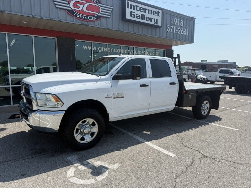 2016 Ram 3500 SRW 4x4 Diesel Flatbed Tradesman Collinsville OK