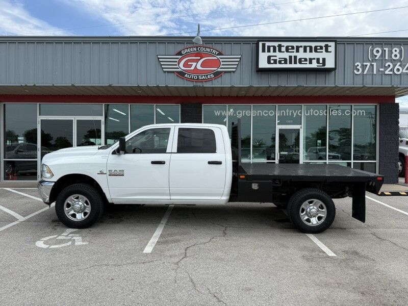 2016 Ram 3500 SRW 4x4 Diesel Flatbed Tradesman Collinsville OK