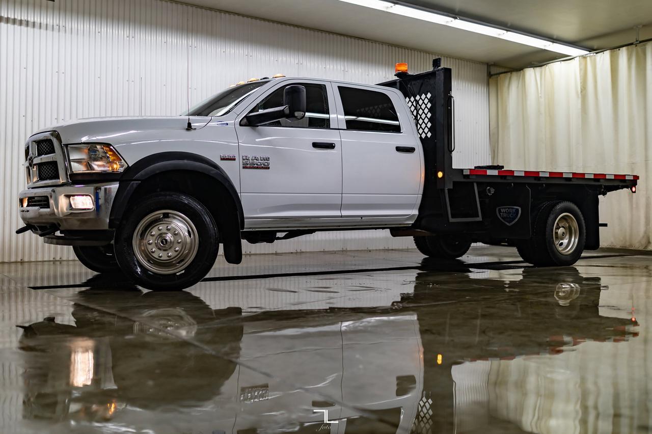 2016 Ram 5500 4x4 Crew Cab ST Dually Deck HEMI Red Deer AB