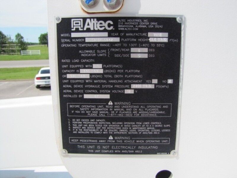 2016 Ram 5500 Diesel Bucket Truck Tradesman Collinsville OK