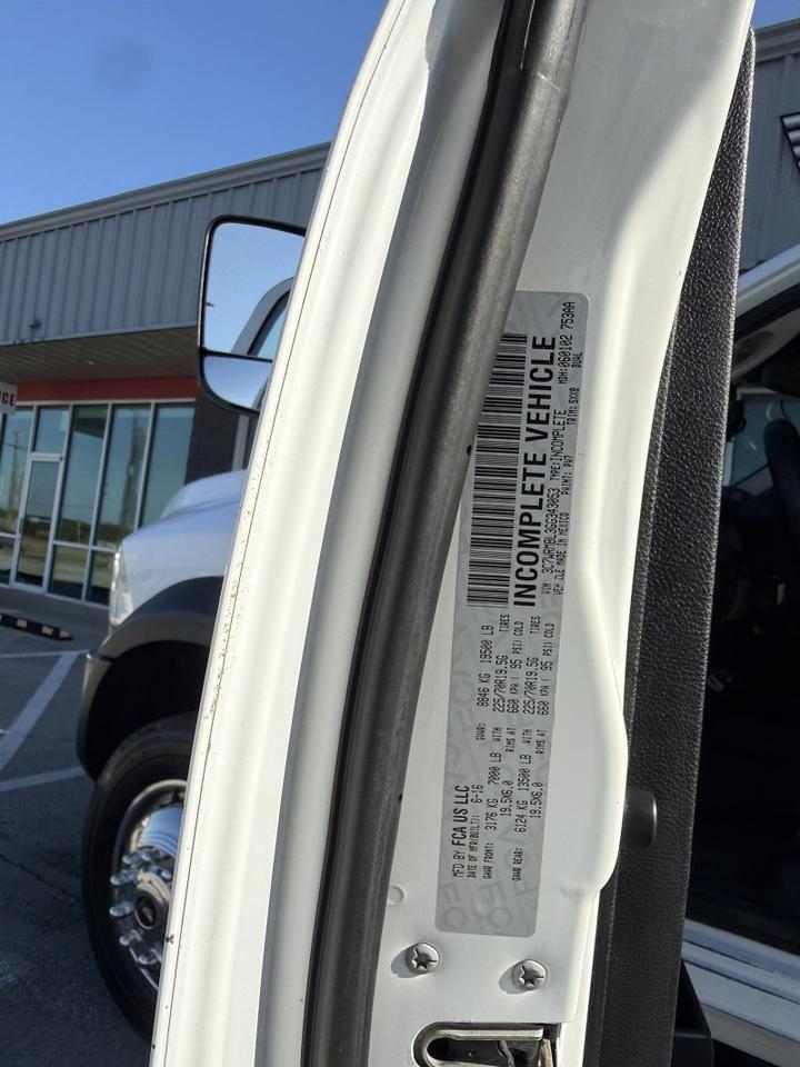 2016 Ram 5500 Diesel Utility 70k mi's Tradesman Tradesman Collinsville OK