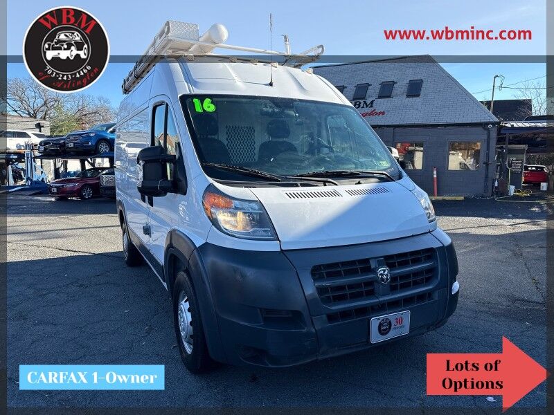 2016 Ram ProMaster 2500 136 High Roof Cargo Van