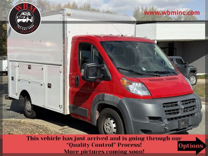 2016 Ram ProMaster 2500 136 Low Roof Cargo Van FWD