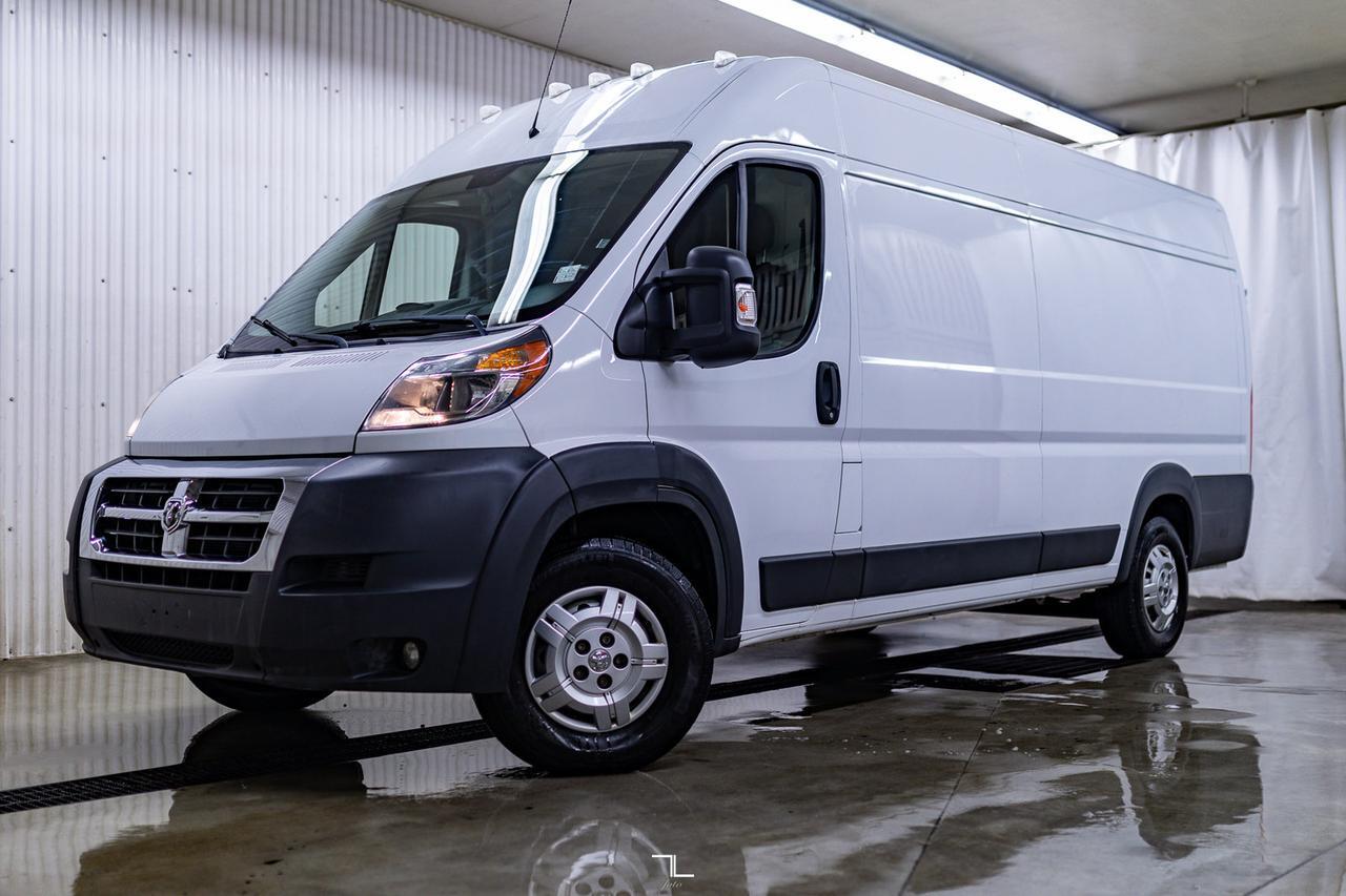2016 Ram ProMaster 3500 High Roof Extended Cargo Van Diesel BCam Red Deer AB