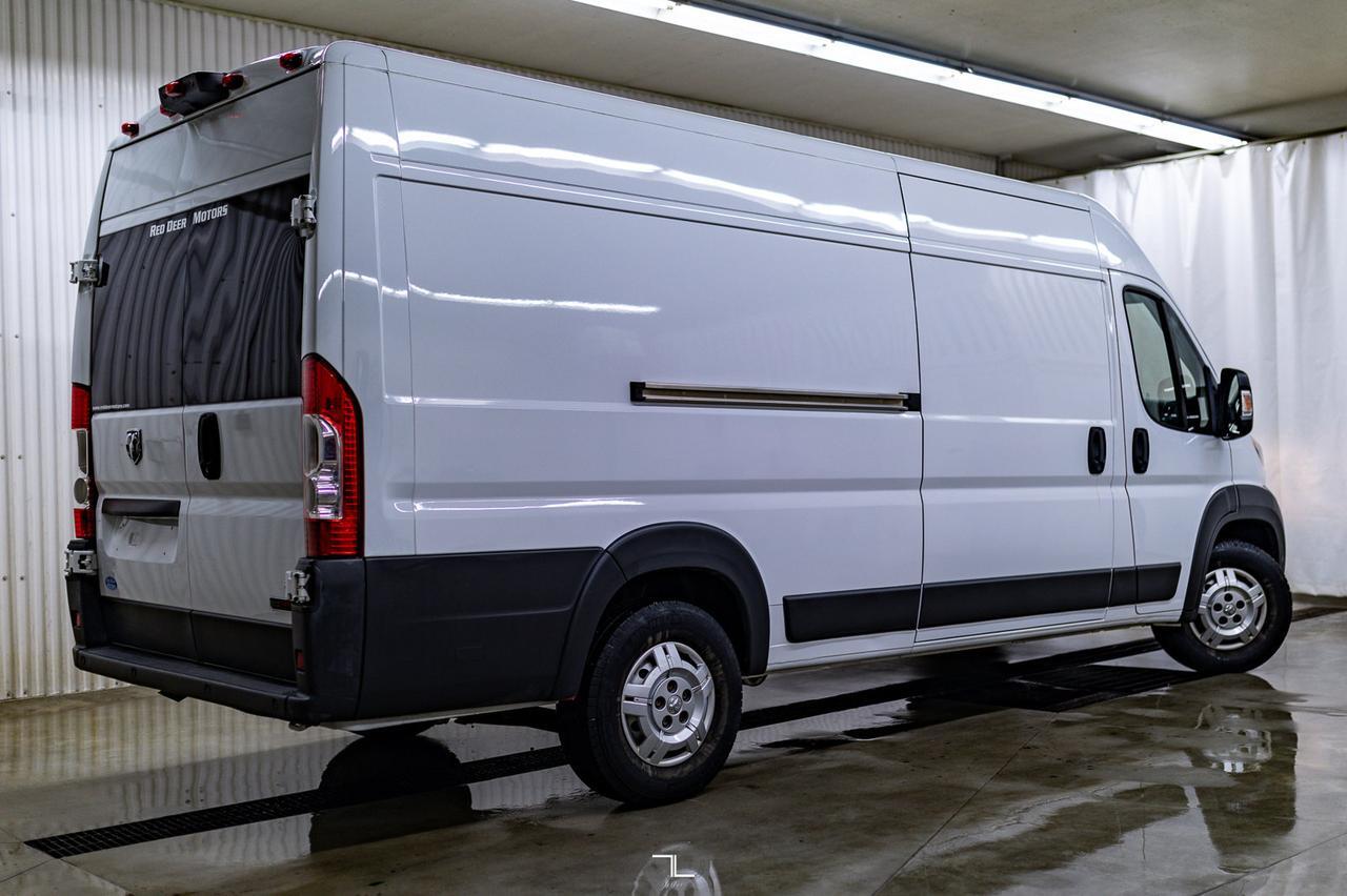 2016 Ram ProMaster 3500 High Roof Extended Cargo Van Diesel BCam Red Deer AB