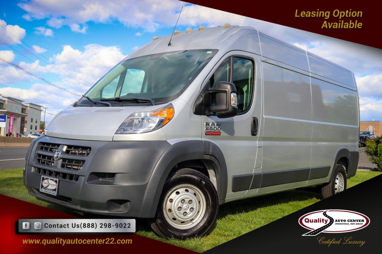 2016 Ram ProMaster Cargo Van 2500 High Roof 159 Cargo Springfield NJ 2016 Ram ProMaster Cargo Van 2500 High Roof 159 Cargo Springfield NJ