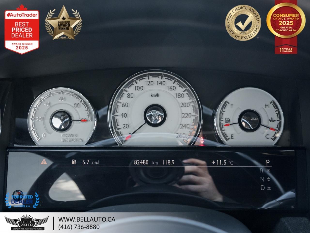 2016 Rolls-Royce Wraith LOADED | BLK ON BLK | CLEANCARFAX | NOACCIDENT Toronto ON