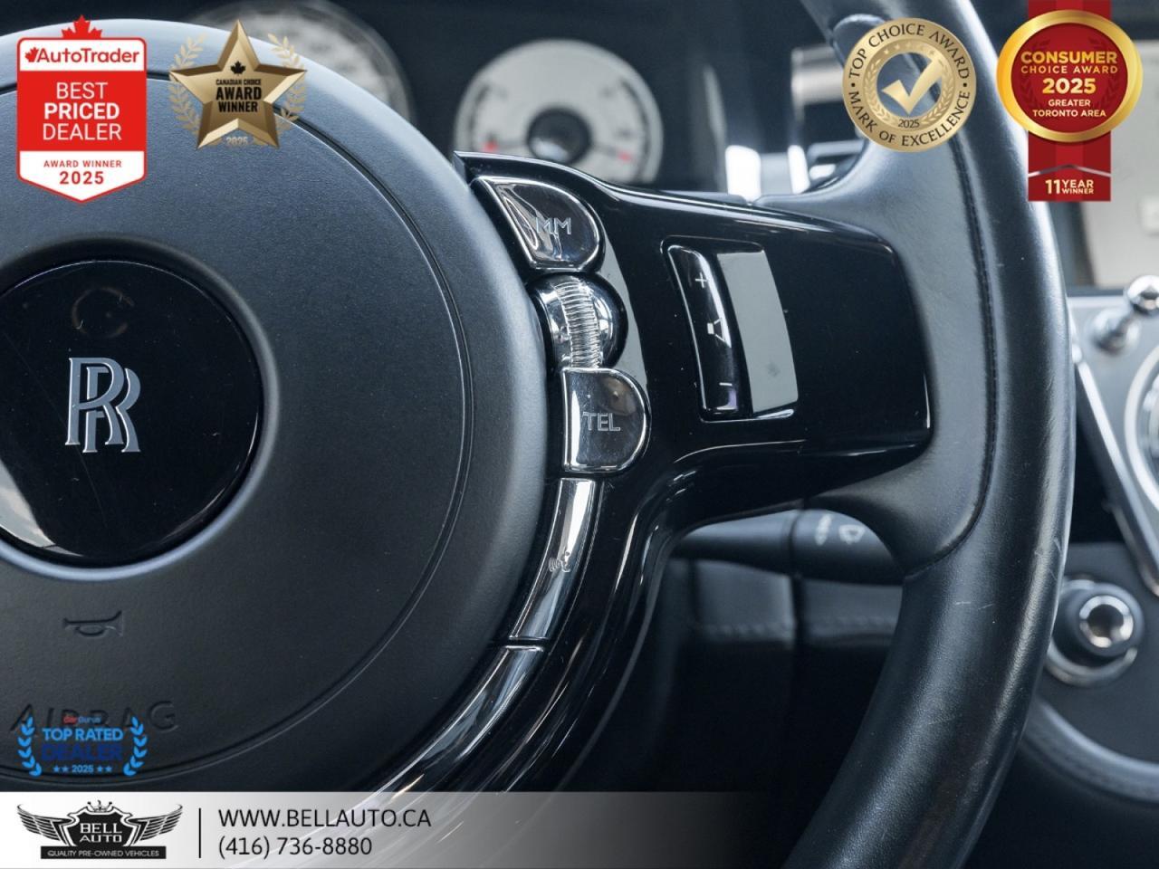 2016 Rolls-Royce Wraith LOADED | BLK ON BLK | CLEANCARFAX | NOACCIDENT Toronto ON