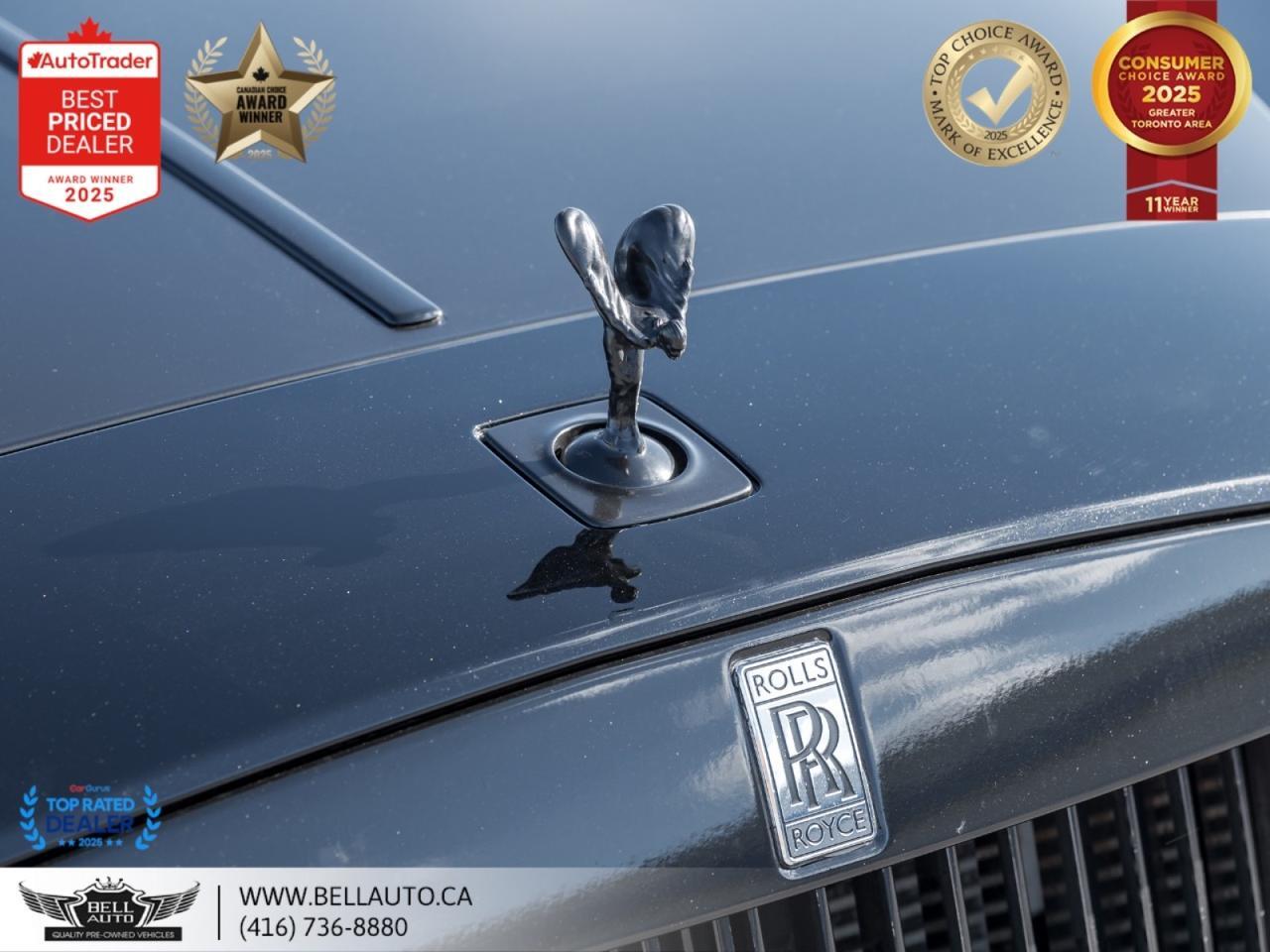 2016 Rolls-Royce Wraith LOADED BLK ON BLK CLEANCARFAX NOACCIDENT Toronto ON