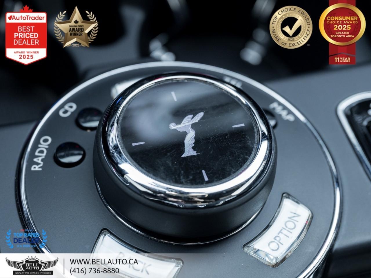 2016 Rolls-Royce Wraith LOADED BLK ON BLK CLEANCARFAX NOACCIDENT Toronto ON