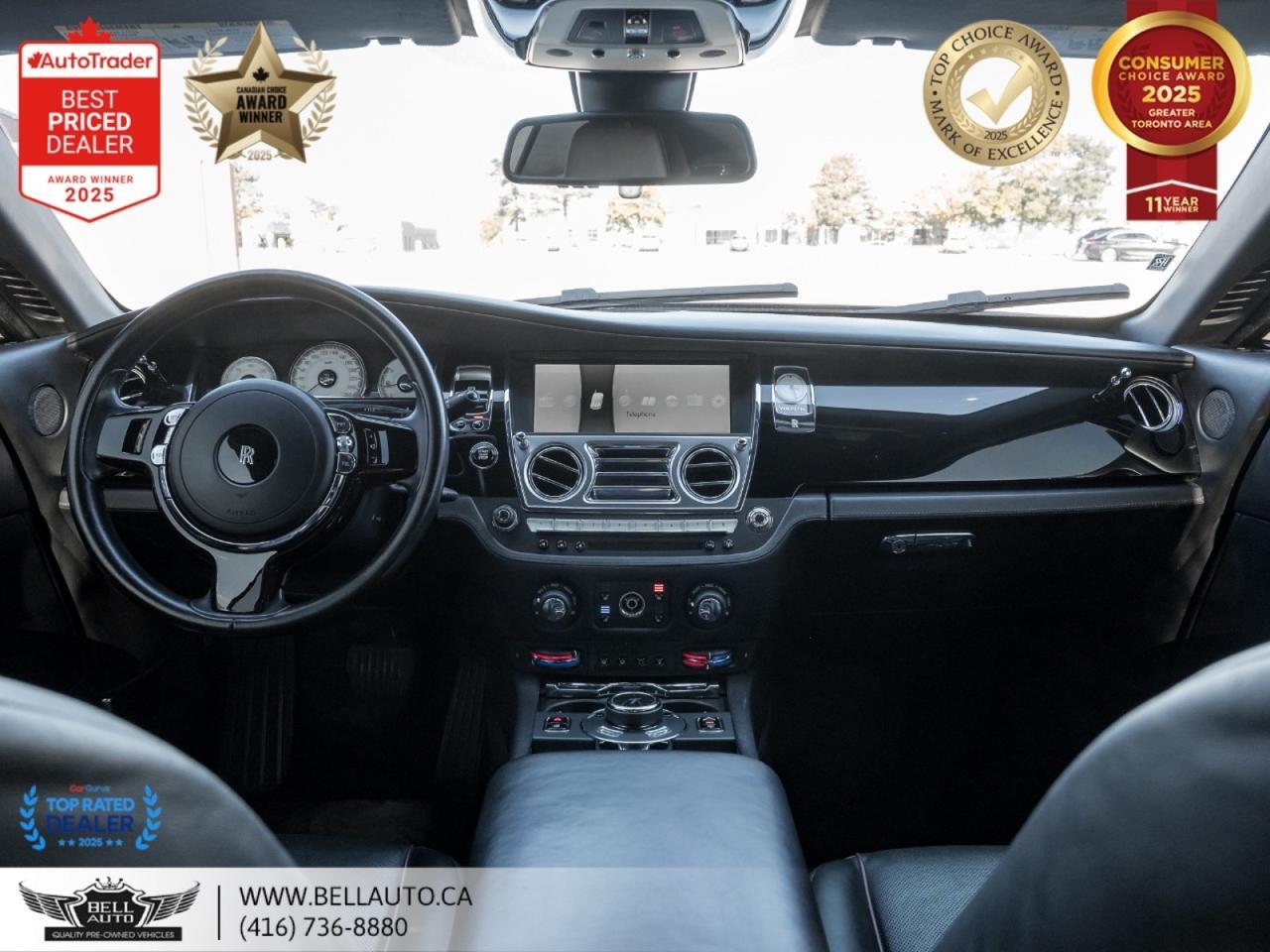 2016 Rolls-Royce Wraith LOADED BLK ON BLK CLEANCARFAX NOACCIDENT Toronto ON